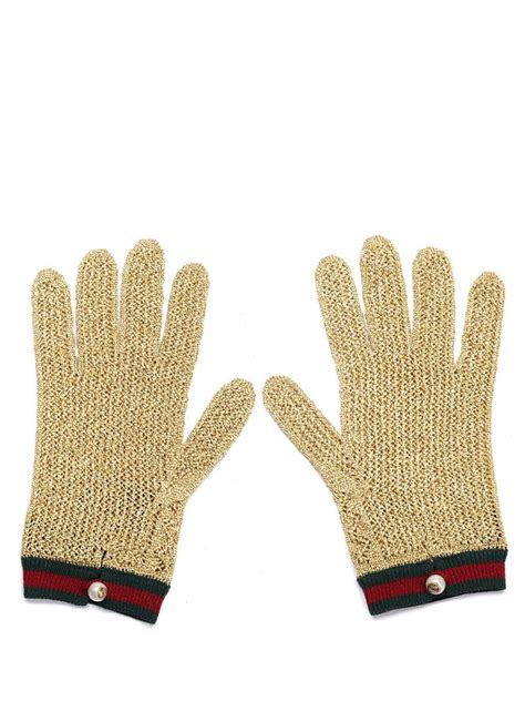 gucci crochet gloves with satin bow|gucci gloves customer service.